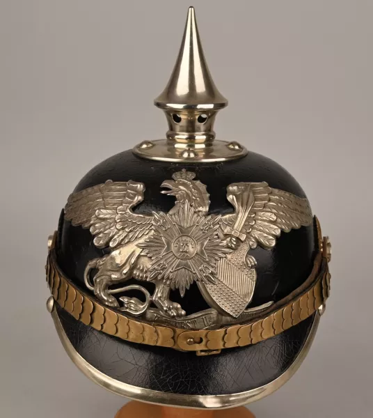 Baden 109th Leib-Infantry Enlisted Pickelhaube Visuel 1 principal